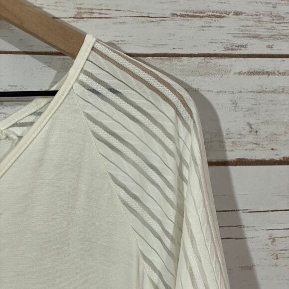 Modcloth Sporty Vibes Knit Top - Ivory - 1X - Picture 4 of 11